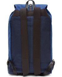 Мужской синий рюкзак из плотной ткани от Porter