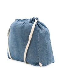 Мужской синий рюкзак из плотной ткани от Sun 68