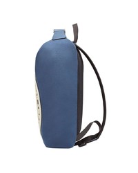 Мужской синий рюкзак с принтом от Fendi