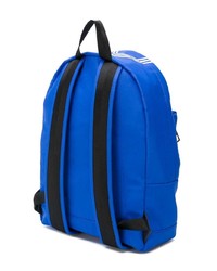 Мужской синий рюкзак с принтом от Kenzo