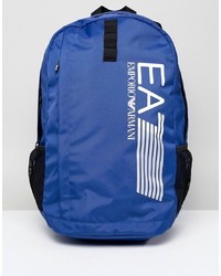 Мужской синий рюкзак от EA7