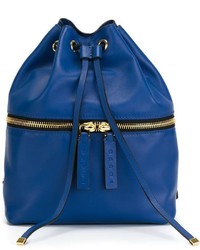 Женский синий рюкзак от Marni