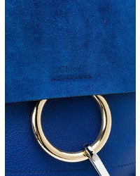 Женский синий рюкзак от Chloé