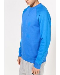 Мужской синий свитер с круглым вырезом от adidas Originals