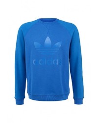 Мужской синий свитер с круглым вырезом от adidas Originals