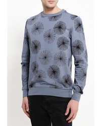 Мужской синий свитер с круглым вырезом от Antony Morato