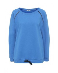 Женский синий свитер с круглым вырезом от Aurora Firenze