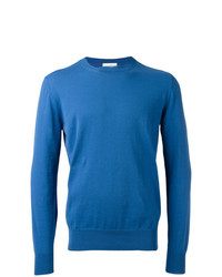 Мужской синий свитер с круглым вырезом от Ballantyne