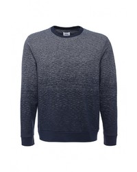 Мужской синий свитер с круглым вырезом от Burton Menswear London