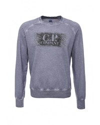 Мужской синий свитер с круглым вырезом от C.P. Company
