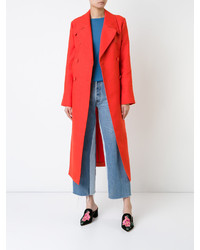 Женский синий свитер с круглым вырезом от Stella McCartney