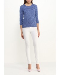 Женский синий свитер с круглым вырезом от Concept Club