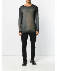 Мужской синий свитер с круглым вырезом от Avant Toi