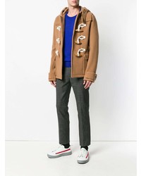 Мужской синий свитер с круглым вырезом от Burberry