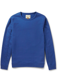 Мужской синий свитер с круглым вырезом от Folk