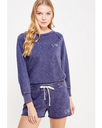 Женский синий свитер с круглым вырезом от Gap