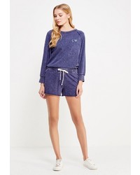 Женский синий свитер с круглым вырезом от Gap