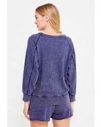 Женский синий свитер с круглым вырезом от Gap