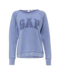 Женский синий свитер с круглым вырезом от Gap