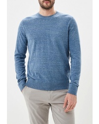 Мужской синий свитер с круглым вырезом от Gap
