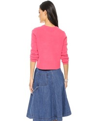 Женский синий свитер с круглым вырезом от Marc by Marc Jacobs