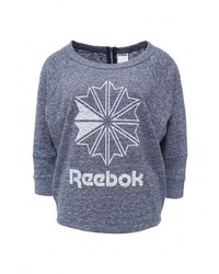 Женский синий свитер с круглым вырезом от Reebok Classics