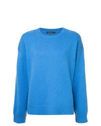 Женский синий свитер с круглым вырезом от Sofie D'hoore