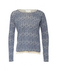 Женский синий свитер с круглым вырезом от SPRINGFIELD