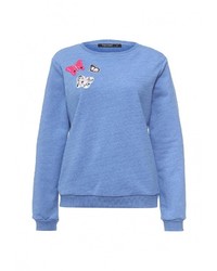 Женский синий свитер с круглым вырезом от Tom Farr