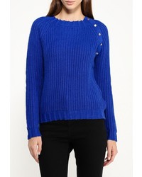 Женский синий свитер с круглым вырезом от Tom Farr