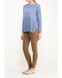 Женский синий свитер с круглым вырезом от Tom Tailor Denim