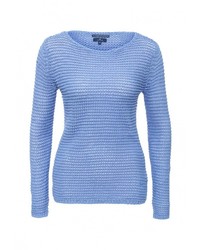 Женский синий свитер с круглым вырезом от Tom Tailor
