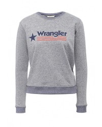 Женский синий свитер с круглым вырезом от Wrangler