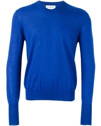 Мужской синий свитер от Ballantyne