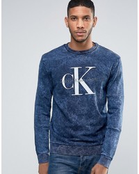 Мужской синий свитер от Calvin Klein Jeans