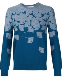 Мужской синий свитер от Carven