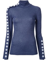 Женский синий свитер от CHRISTOPHER ESBER