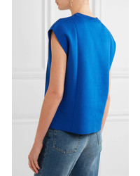 Женский синий свитер от Balenciaga