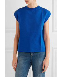 Женский синий свитер от Balenciaga