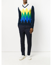 Мужской синий свитер от Ballantyne