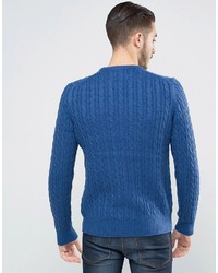 Мужской синий свитер от Farah