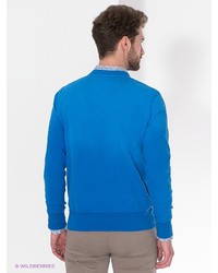 Мужской синий свитер от Fred Mello