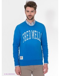 Мужской синий свитер от Fred Mello