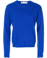 Мужской синий свитер от Golden Goose Deluxe Brand