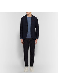 Мужской синий свитер от Boglioli