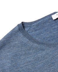 Мужской синий свитер от Boglioli