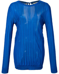 Женский синий свитер от Nina Ricci