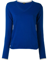 Женский синий свитер от Paul Smith