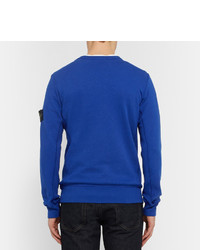 Мужской синий свитер от Stone Island