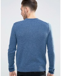 Мужской синий свитер от Farah